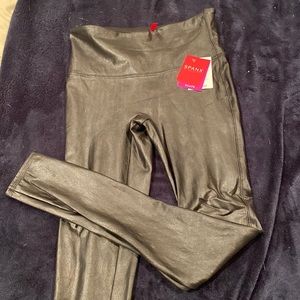 Spanx Faux Leather Leggings